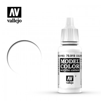 Vallejo Model Color Acrylic Paint Cold White 70919